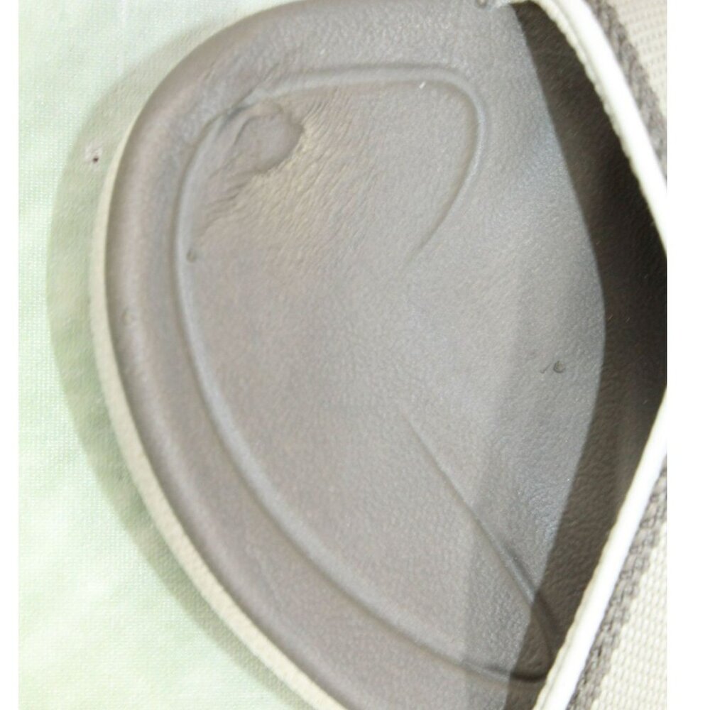 Ll Bean Boothbay Cream Nylon Slip On Comfort Casual Slide Sandals Size 7 M View 6